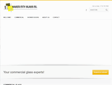 Tablet Screenshot of hagercityglass.com